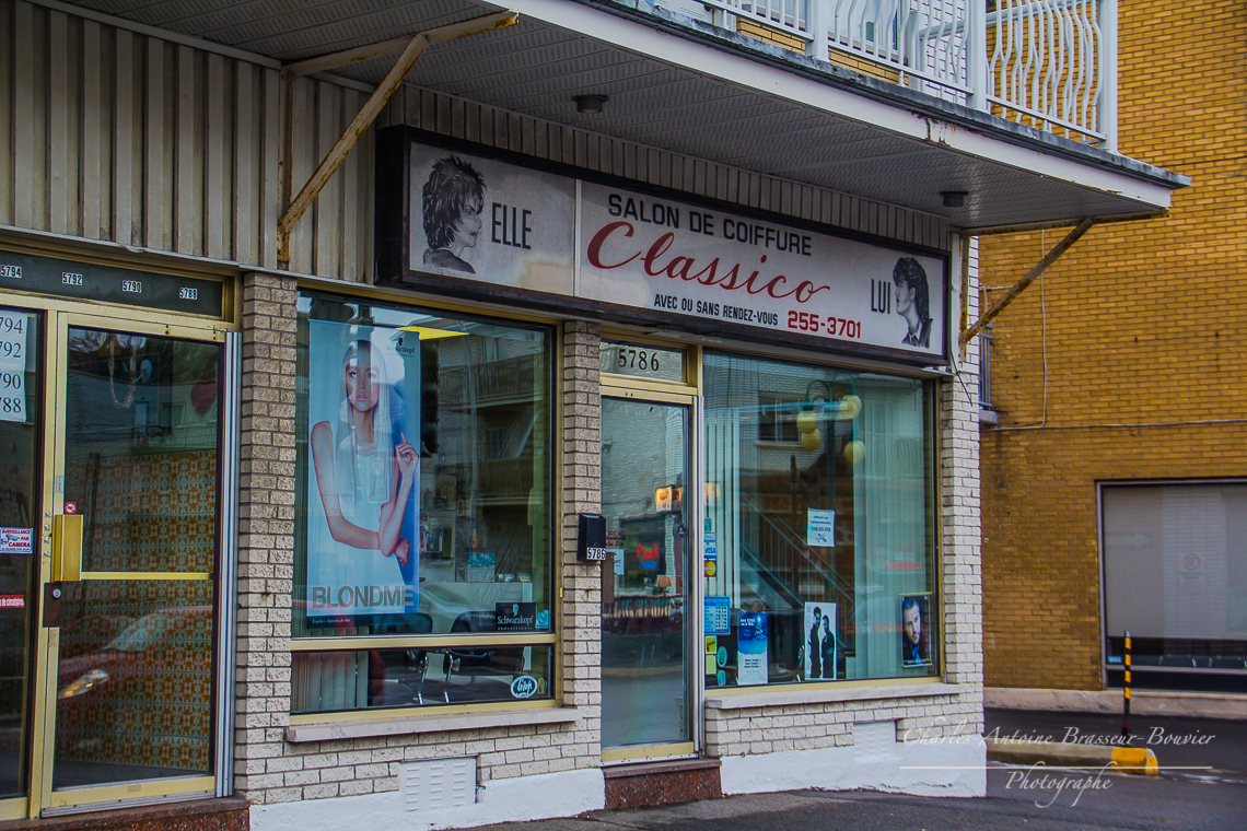 Salon de barbier Classico