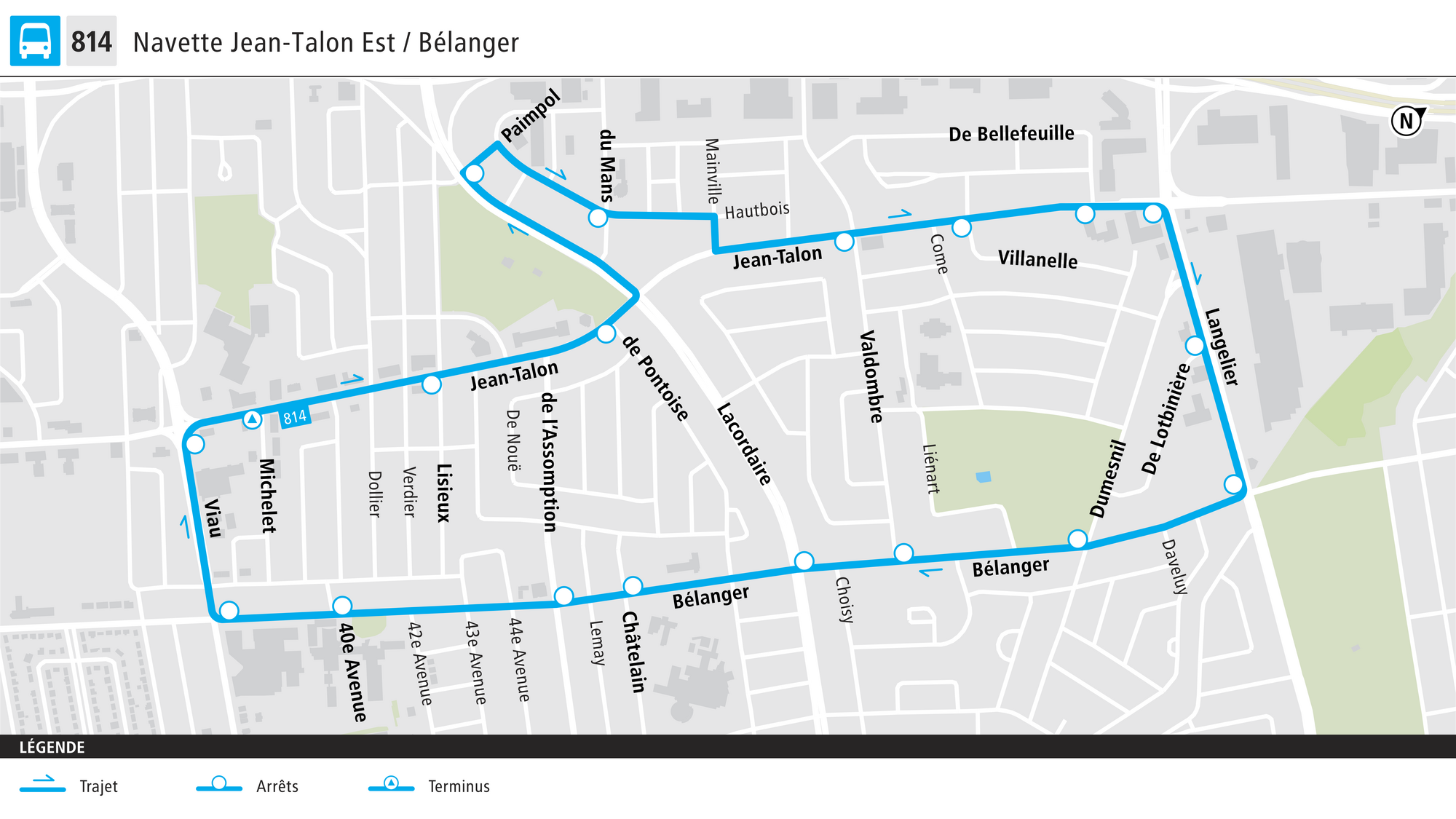 Nouvelle navette sur Jean-Talon Est 