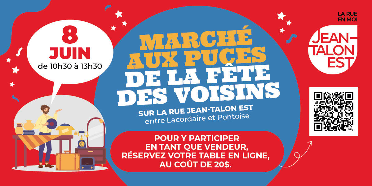 Marché aux puces de la Fête des voisins 2024