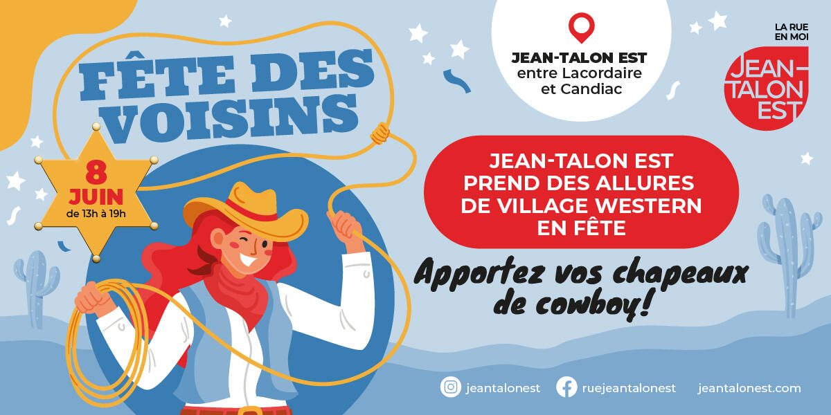 Jean-Talon Est prend des allures de village Western!