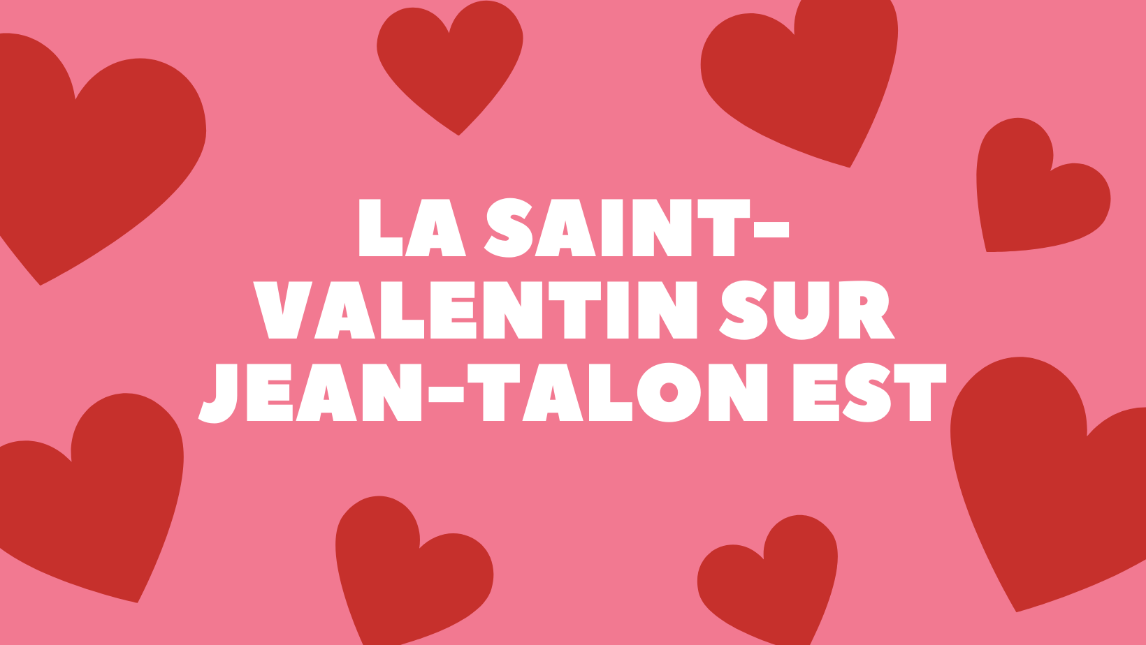 Il y a de l'amour dans l'air!